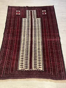 Wunderschöne Handgeknüpfte Afghane Carpet Baluch Balutsch Ca 98X141 cm - Bild 1 von 18