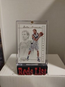 2013-14 Panini Signatures 5/25 Dirk Nowitzki #115 Dallas Mavericks HOF