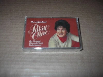 The Legendary Patsy Cline Greatest Hits Finest Performances Cassette Tape Sealed - Image 1 of 2