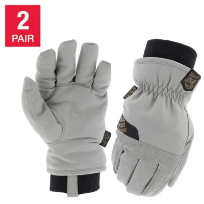 Luvas de couro Mechanix Wear Durahide isoladas driver ColdWork trabalho inverno 2 peças - Imagem 1 de 4