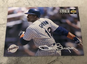 1994 Collector's Choice Silver Signature #344 Tony Gwynn TC San Diego Padres NM