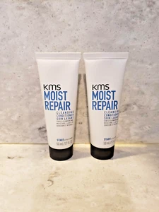 KMS Moist Repair Cleansing Conditioner Repairs Damaged Hair 1.7 oz Set Of 2 New - Picture 1 of 2