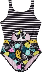 Volcom 271078 Girl's Juiced One-Piece Swimsuit Size 10 - Picture 1 of 2