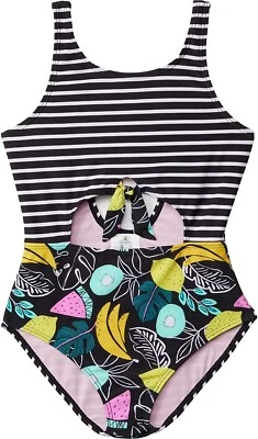 Volcom 271078 Girl's Juiced One-Piece Swimsuit Size 10 - Image 1 of 2