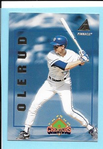 1994 Pinnacle Run Creators #1 John Olerud Blue Jays