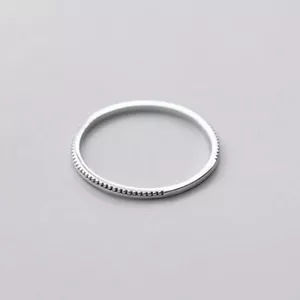 Anillo fino y delicado de plata de ley 925 A3208 - Imagen 1 de 5