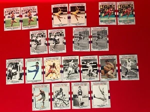 1991 Impel 1988 US Olympic Hall of Fame Sports Trading Cards Lot of 21 Jenner - Picture 1 of 8