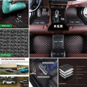 For BMW 1 2 3 4 5 6 7 8 X1 X2 X3 X4 X5 X6 X7 Car Floor Mats Carpet All Series - Imagen 1 de 37