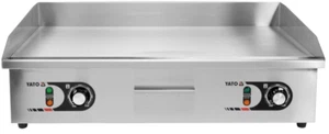 Contact Grill Stainless Steel Electric Griddle Griddle 73cm 2x 2200W Griddle Plate - Picture 1 of 6