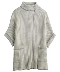 LC Lauren Conrad Reitcape in grün Chevron One Size - Neu mit Etikett - Geschenkidee! - Bild 1 von 7