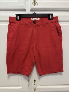 Penguin Deep Coral Flat Front Shorts Men’s Size 30 - Picture 1 of 5
