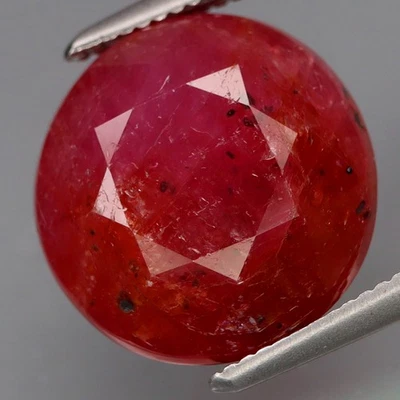 11.15Ct.UNHEATED! Precious Gem Natural HUGE Top Red Pink Ruby Winza,Tanzania - Image 1 of 4