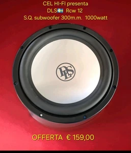 DLS🇸🇪 RCW12  Natural Sound Reference Subwoofer - Afbeelding 1 van 8