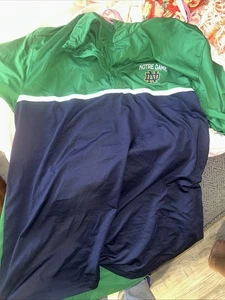 Notre Dame 2xl 1/4 Button Up Team Issue Under Armour - Bild 1 von 3