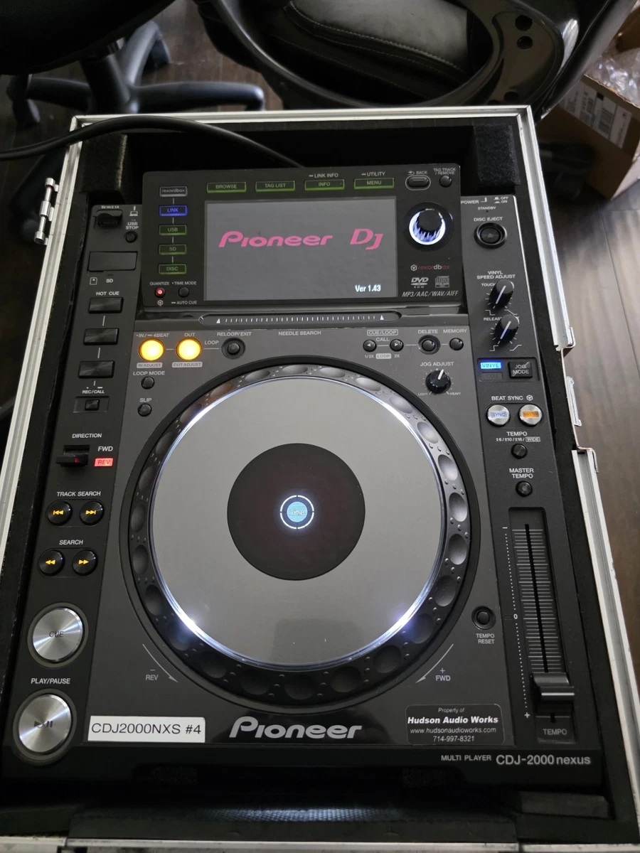 【8/25~9/15発送不可】Pioneer CDJ-2000 DJ機材 8/25~9/15発送不可】Pioneer CDJ-2000 DJ機材 8/25~9/