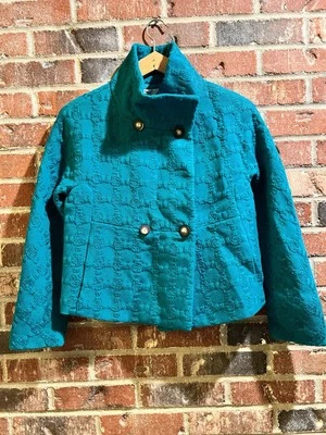 abrigo de lana verde vintage vale la pena Foto 1 de 4