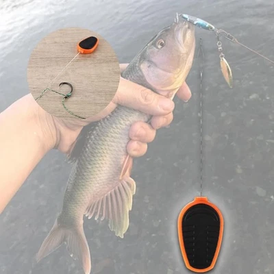 Fish Hook Eye Threader Lightweight for Anglers Sturdy Fly Tying Equipment - Image 1 of 4