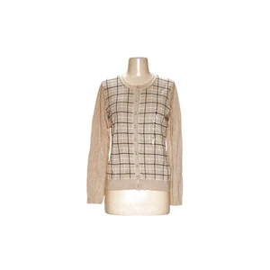 Tommy Hilfiger Brown Plaid Sweater - Picture 1 of 4