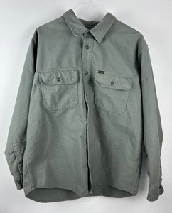 NEW FILSON Mens Field Flannel Shirt Mens XL Balsam Green  Button Up Flap Pockets - Picture 1 of 13