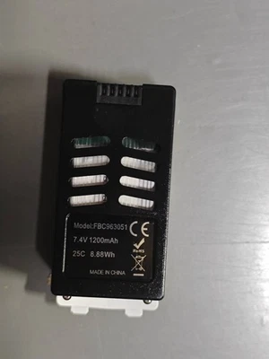 YUXIANG F02S Airwolf Helicopters Original Battery 7.4V 1200mAh 25C Lipo battery - Image 1 of 2