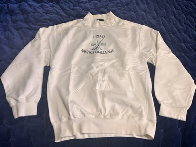 Nautica Challenge J-Class sailing embroidered sweatshirt Vintage Nautical Men's - Image 1 of 4