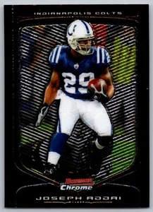 2009 Bowman Chrome Joseph Addai Indianapolis Colts #42 - Picture 1 of 2