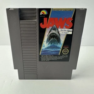 Jaws NES (Nintendo NES, 1987) Cart Only - Authentic Tested Works - Picture 1 of 4