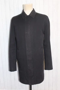 Men's Hugo Boss Light Black Coat Trench Jacket Size 50 L - Picture 1 of 13