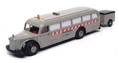 Brekina escala 1/87 5003 - Mercedes Benz O 5000 vagón de materiales de construcción - gris Foto 1 de 4