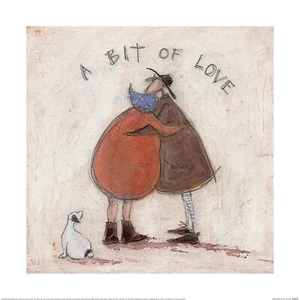 Sam Toft - A Bit of Love - Estampado Oficial de Bellas Artes 40 x 40 cm PPR55172 - Imagen 1 de 1