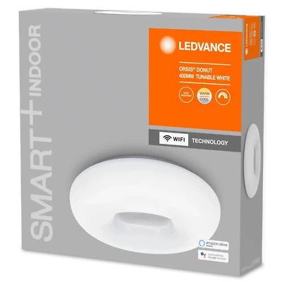 LEDVANCE SMART+ WiFi ORBIS CEILING DONUT 40CM BIANCO REGOLABILE - Immagine 1 di 4