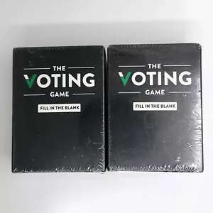Voting Game Cardgame Fill In The Blank Expansion Box Set 2 NEU SEALED - Bild 1 von 7