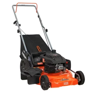 21 In. 170Cc 3-In-1 Gas Walk behind Push Lawn Mower with High Rear Wheels - Picture 1 of 8