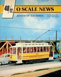 Revista de noticias escala O edición 100 primavera 1989 diario para modeladores a escala 1/4" - Imagen 1 de 2