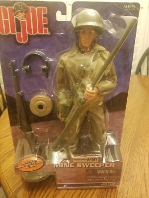 Vtg 1999 GI Joe U. S. Army Mine Sweeper 12" Action Figure 1999 SEE DESCRIPTION  - Image 1 of 4