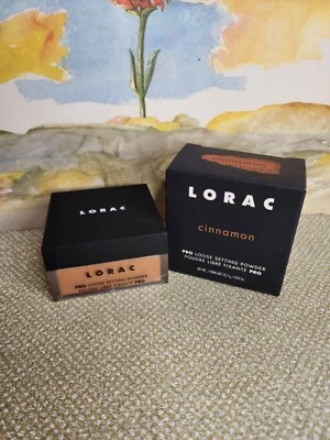 Lorac Pro Loose Setting Powder Shade CINNAMON Full Size NEW - Image 1 of 3