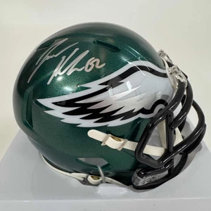 Autographed/Signed Jason Kelce Philadelphia Eagles Mini Football Helmet PSA COA - Picture 1 of 4