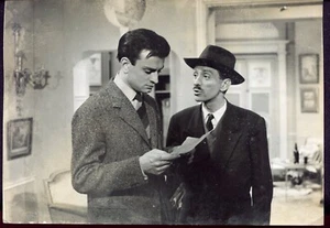 photo ancienne . Jean Bellanger . Georges Descrières ( Georges Bergé ) acteurs - Picture 1 of 1