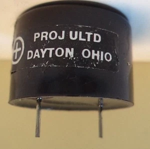 PIEZOELECTRIC BUZZER, 12 V, P/N AI-550KS - Bild 1 von 5