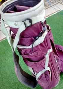 LEONARDO GOLF CLUB BAG EASY TRANSPORT DESIGN AMPLE STORAGE WIDE SHOULDER STRAP - Picture 1 of 18