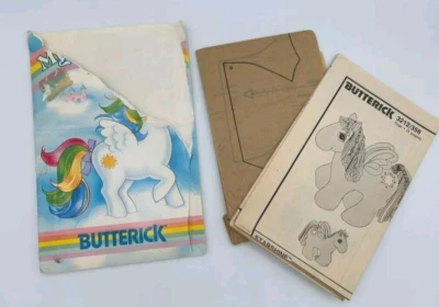 Butterick Pattern 3212 My Little Pony Starshine 11.5" Tall Plush Pony U/C 1985 - Image 1 of 2