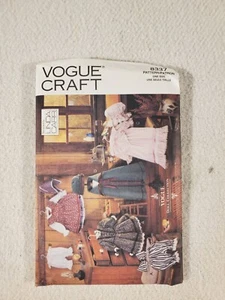 Vintage Vogue Craft Pattern 8337 Linda Carr Early American Doll - Picture 1 of 3