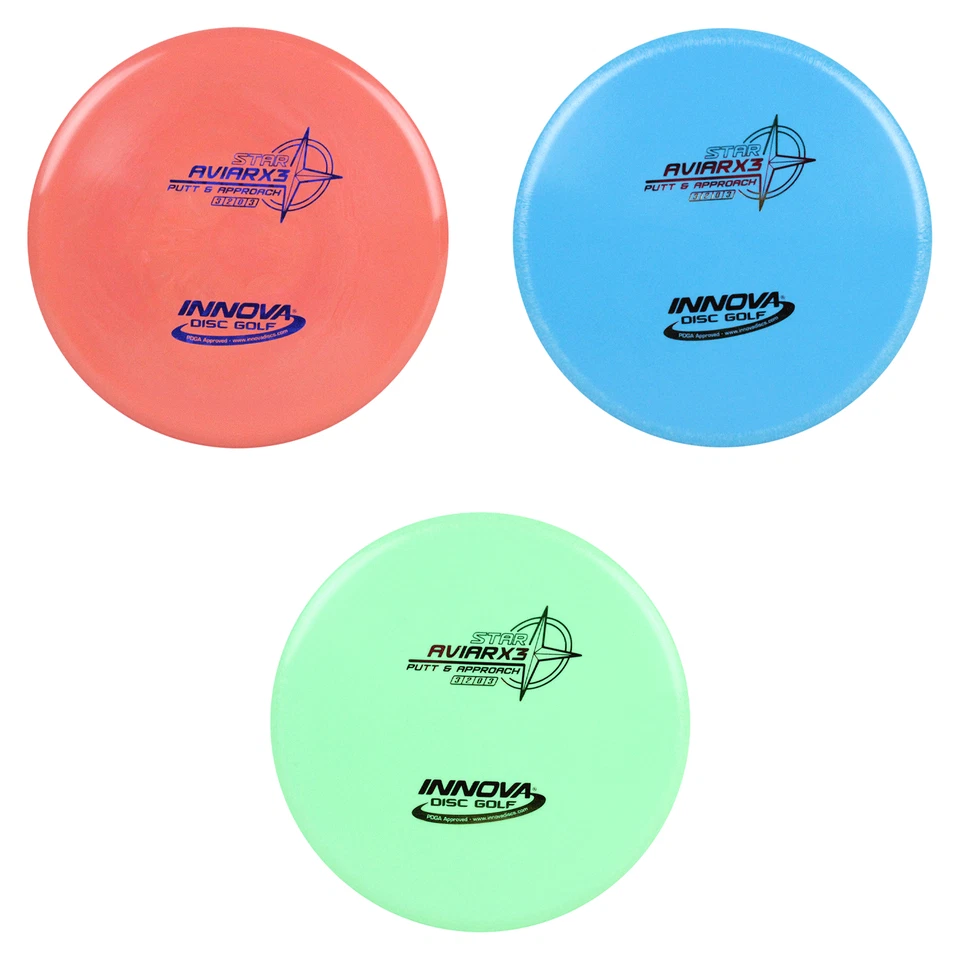 Innova Disc Golf Star AviarX3 Putting Disc 3/2/0/3 - Choose Exact Disc - Image 1 of 1