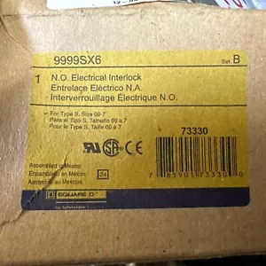 Square D 9999SX6 N.O Elektrische Verriegelung (Bin 36) - Bild 1 von 3
