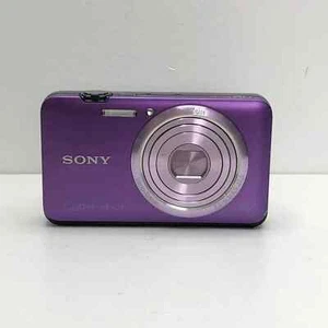 SONY Cyber-Shot DSC-WX9 16.2MP 5X Optical Zoom Digital Camera - Purple Working - Picture 1 of 7