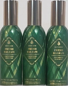 3x Bath & Body Works FRESH BALSAM Concentrated Room Spray 1.5oz FREE SHIP! - Picture 1 of 1