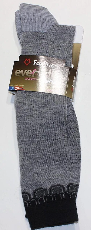 NUEVO Calcetines Fox River Everyday Mezcla Lana Merino Ligeros Para Mujer Pequeños 1 - 5.5 Foto 1 de 1