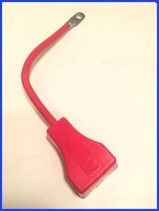 Mustang 1969 1970 nuevo repuesto rojo batería cable positivo con arranque rojo - Imagen 1 de 4