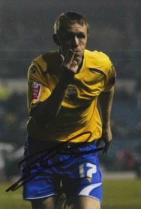 FOTO PRESTON NORTH END FIRMADA A MANO BRETT ORMEROD 6X4. - Imagen 1 de 1