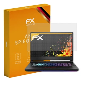 atFoliX 2x Panzerfolie für Asus ROG Strix G15 G512LI Schutzfolie matt&stoßfest - Afbeelding 1 van 8